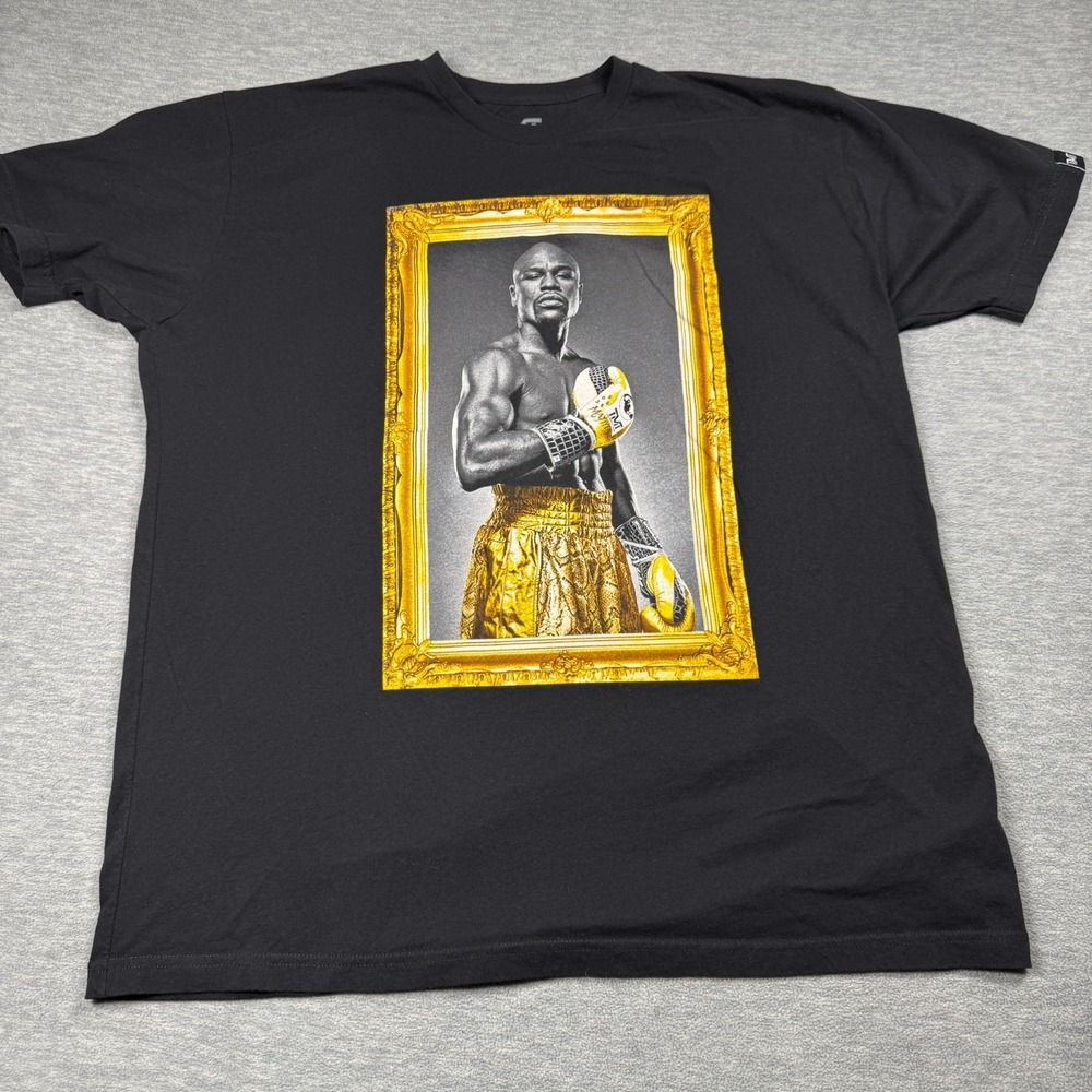 The Money Team T-Shirt Mens 3XL Black Floyd Mayweather TMT Boxing Graphic Tee US
